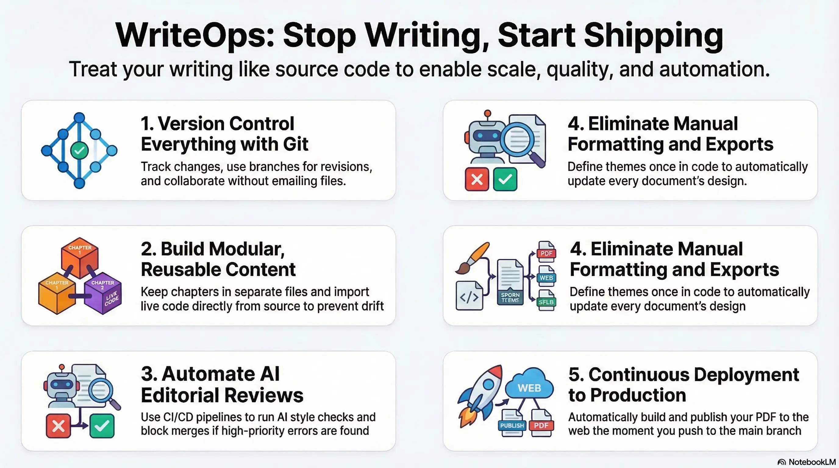 The WriteOps Manifesto: DevOps for Writers